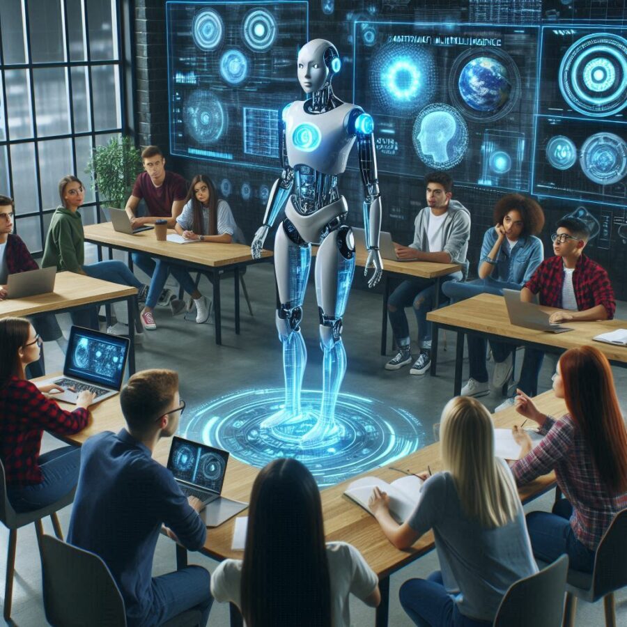 Inteligência Artificial: Transformando a Educação no Brasil em 2024 alternativo